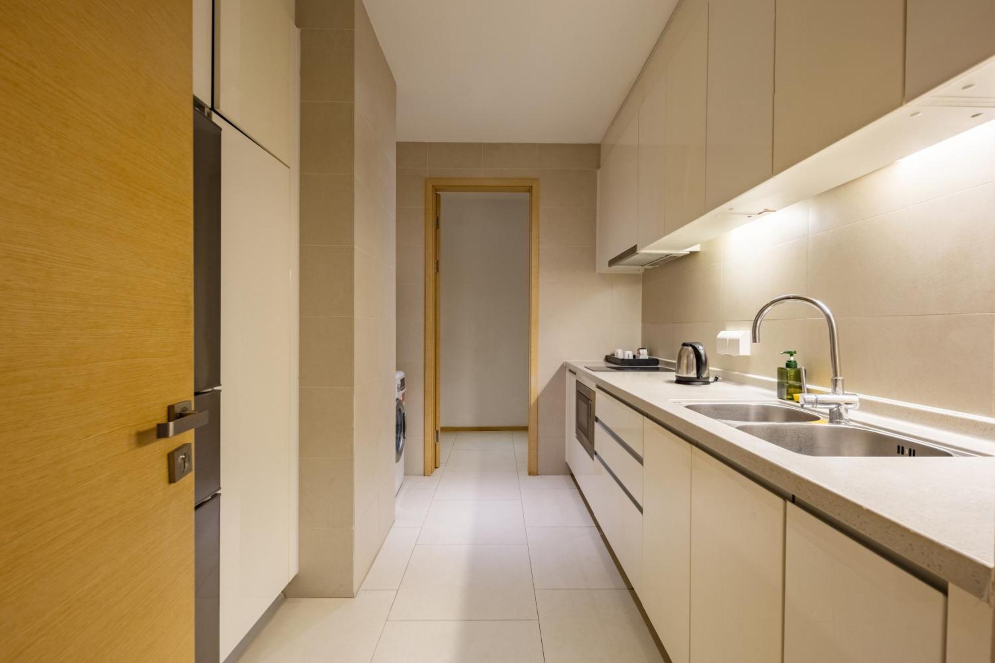 Cm Service Apartment Tianjin Exteriör bild