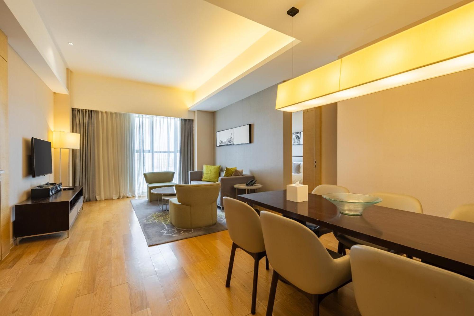 Cm Service Apartment Tianjin Exteriör bild