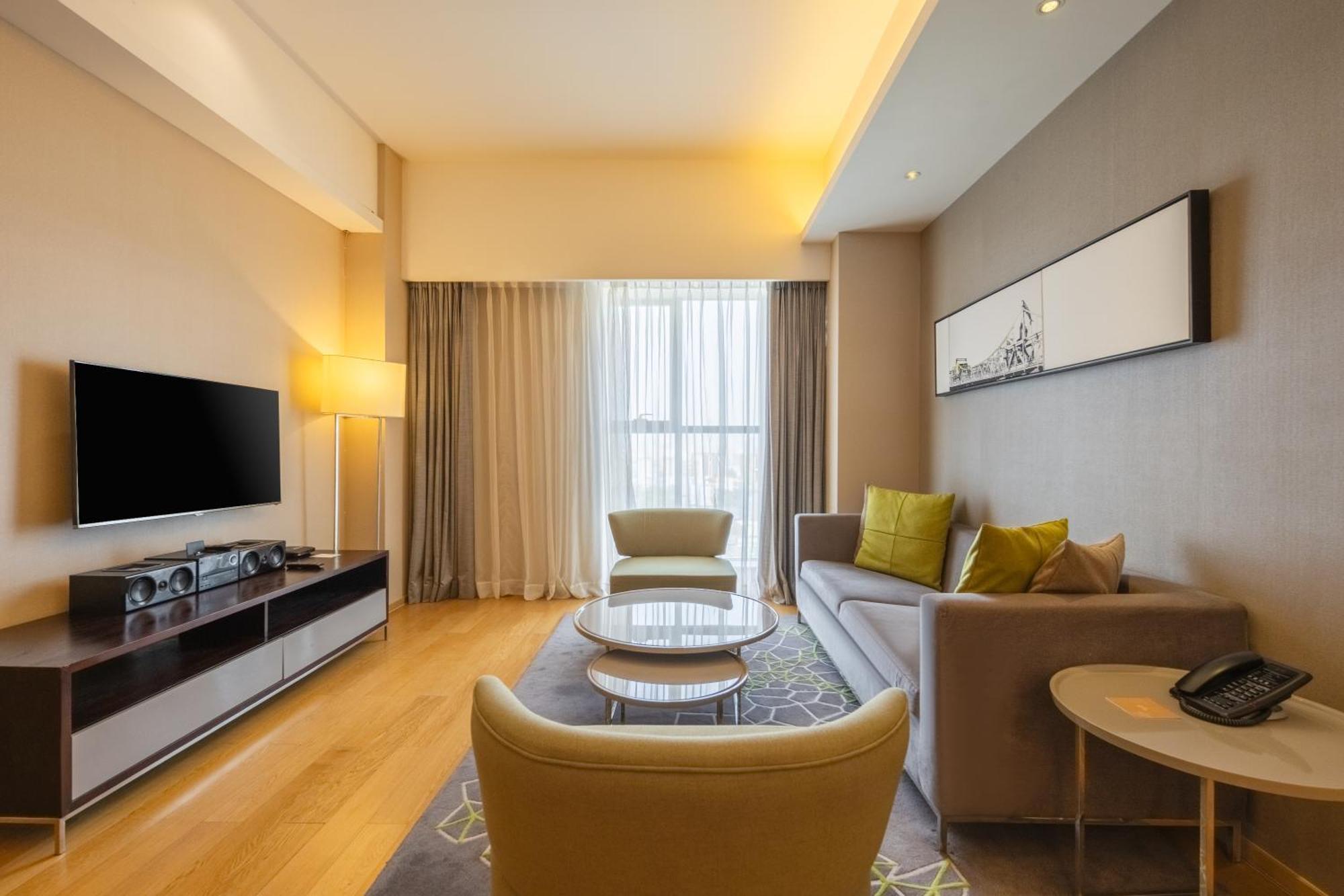 Cm Service Apartment Tianjin Exteriör bild